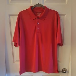 Men's Champions Tour Golf Polo in Cherry Red sz XL